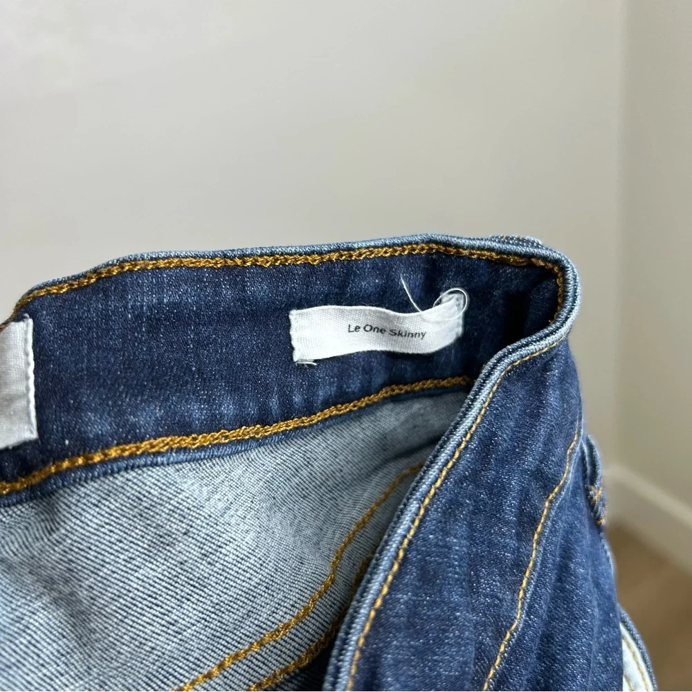 FRAME Denim Le One Skinny Jean High Rise in Kodak (Fits 25-29) - Picture 10 of 11